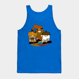 Fall Gnomes Tank Top